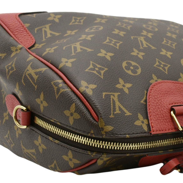 LOUIS VUITTON Retiro NM Monogram Canvas 2Way Shoulder Bag Red