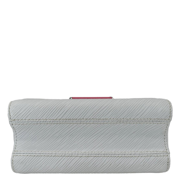 LOUIS VUITTON Twist PM Epi Leather Crossbody Bag White