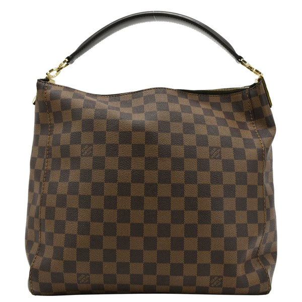 LOUIS VUITTON Portobello PM Damier Ebene Shoulder Bag Brown