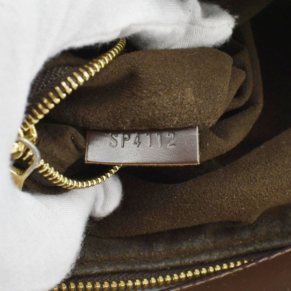 LOUIS VUITTON Portobello PM Damier Ebene Shoulder Bag Brown