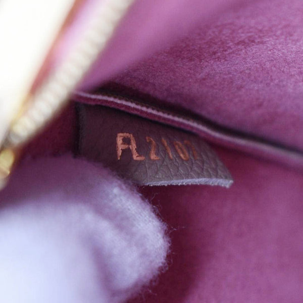 LOUIS VUITTON Flandrin Monogram Canvas Tote Shoulder Bag Brown