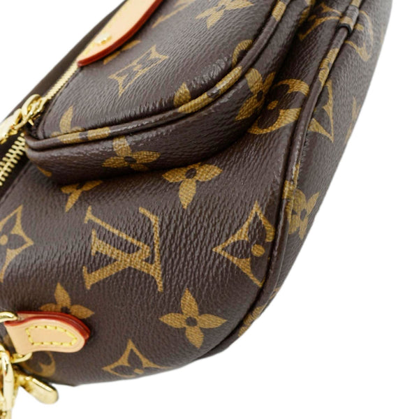 LOUIS VUITTON Mini Monogram Canvas Bumbag Brown