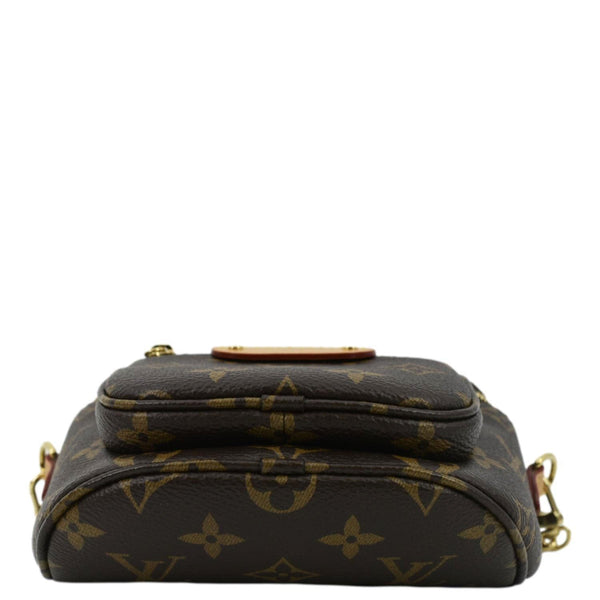 LOUIS VUITTON Mini Monogram Canvas Bumbag Brown