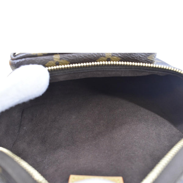 LOUIS VUITTON Mini Monogram Canvas Bumbag Brown