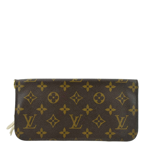 LOUIS VUITTON Monogram Canvas Organizer Wallet Brown