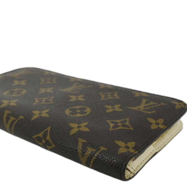 LOUIS VUITTON Monogram Canvas Organizer Wallet Brown