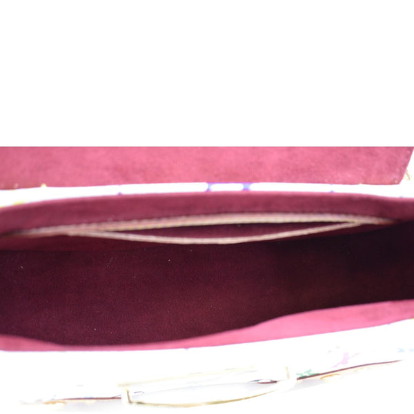 LOUIS VUITTON Marilyn Monogram Multicolor Satchel Bag White