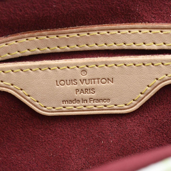 LOUIS VUITTON Marilyn Monogram Multicolor Satchel Bag White