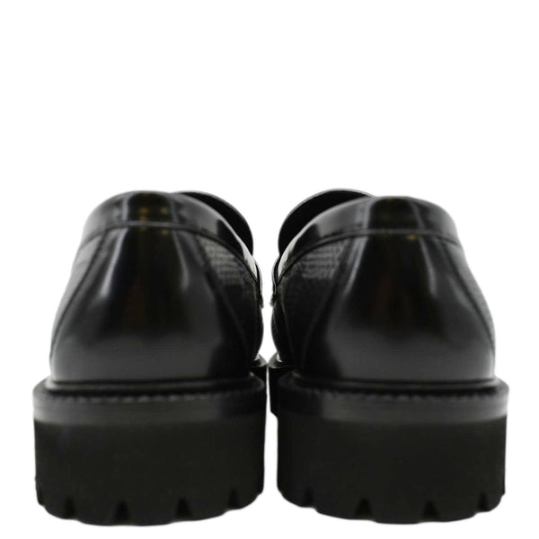 LOUIS VUITTON Major Loafer Damier Graphite Shoes Black US 9