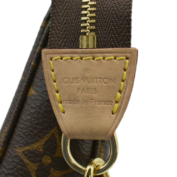LOUIS VUITTON Pochette Monogram Canvas Accessoires Pouch Brown