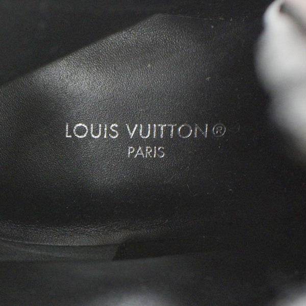 LOUIS VUITTON Star Trail Monogram Canvas Ankle Boot Black 38.5