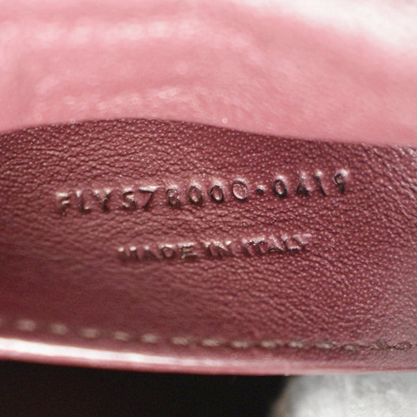 YVES SAINT LAURENT Cassandra Top Handle Leather Shoulder Bag Black