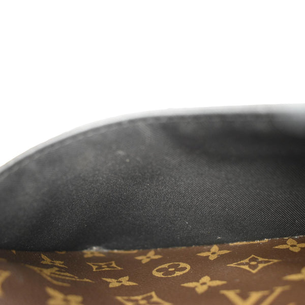 LOUIS VUITTON Diane Monogram Canvas Crossbody Bag Brown