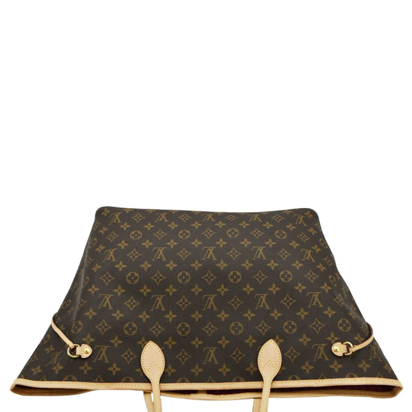 LOUIS VUITTON Neverfull GM Monogram Canvas Shoulder Bag Fuchsia