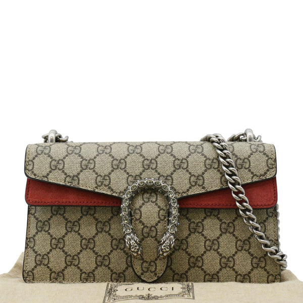 GUCCI Dionysus Small Shoulder Bag Beige front side