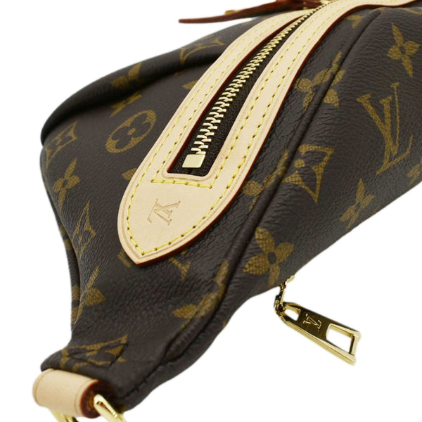 LOUIS VUITTON High Rise Monogram Canvas Bumbag Brown