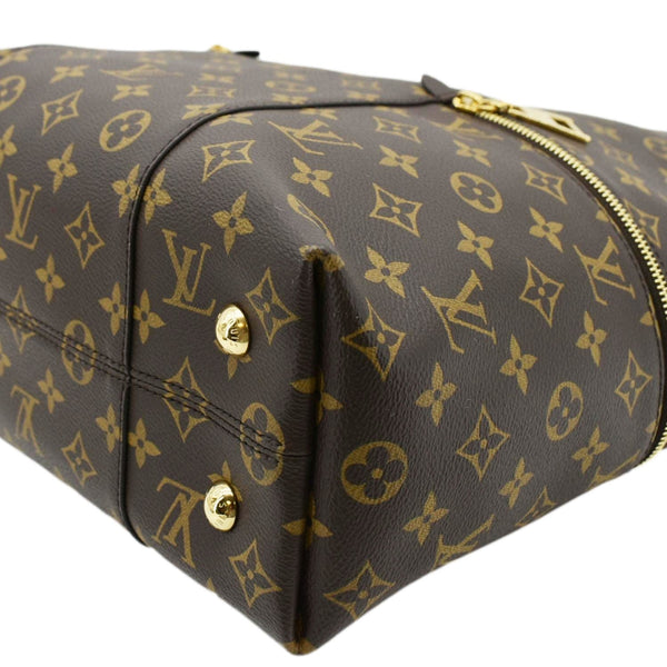 LOUIS VUITTON Melie Monogram Canvas Hobo Bag Brown
