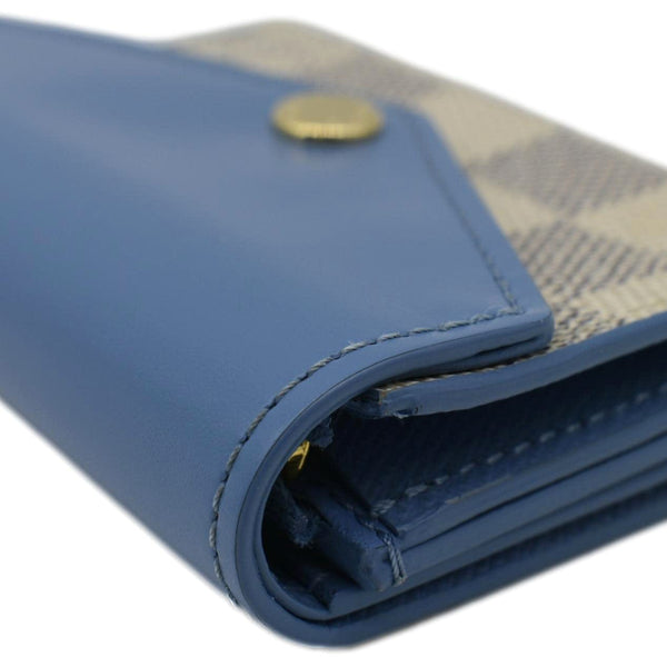 LOUIS VUITTON Zoe Damier Azur Wallet Light Blue
