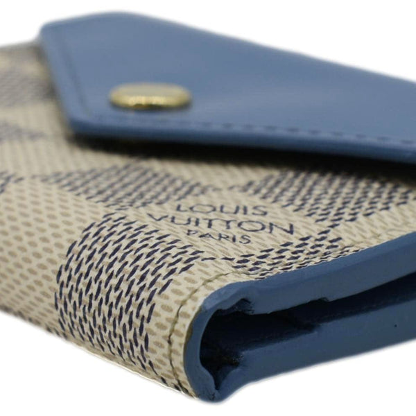 LOUIS VUITTON Zoe Damier Azur Wallet Light Blue