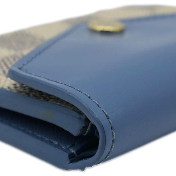 LOUIS VUITTON Zoe Damier Azur Wallet Light Blue