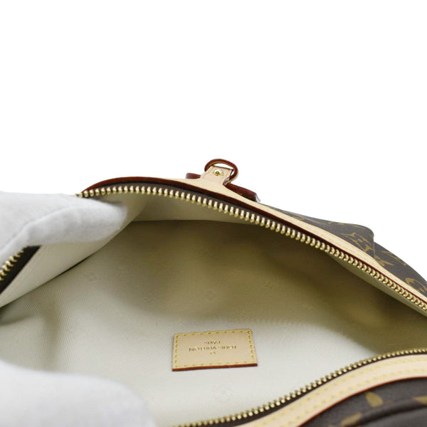 LOUIS VUITTON High Rise Monogram Canvas Bumbag Brown
