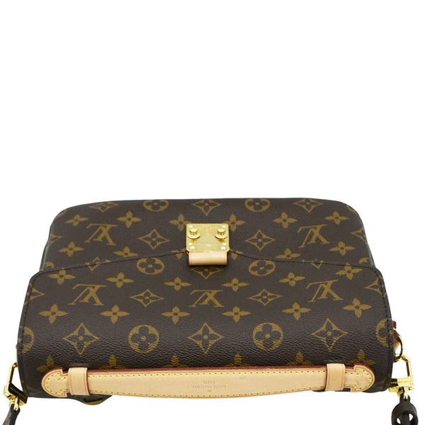 LOUIS VUITTON Metis Pochette Monogram Canvas Crossbody Bag Brown