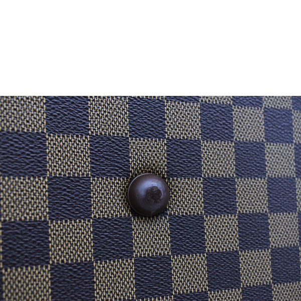 LOUIS VUITTON Ribera GM Damier Ebene Satchel Bag Brown