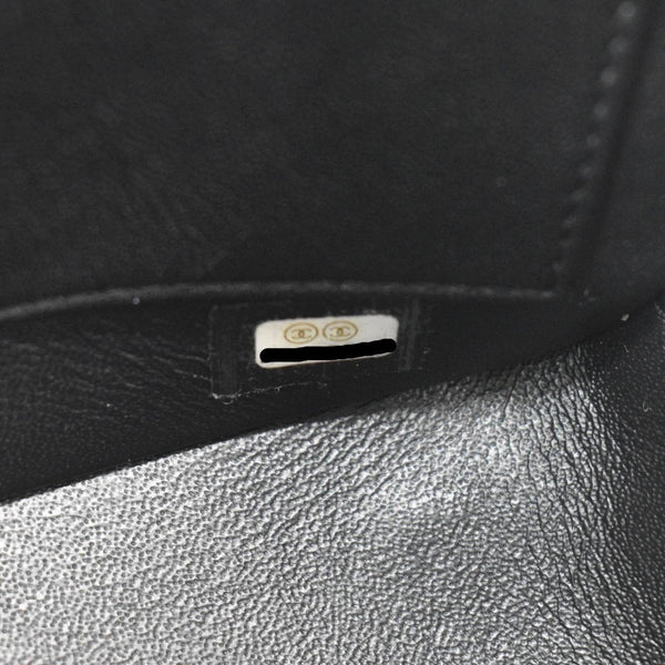 CHANEL Trendy CC Bowling Quilted Leather Shoulder Bag Black