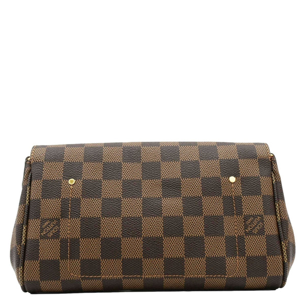 LOUIS VUITTON Favorite PM Damier Ebene Crossbody Bag Brown