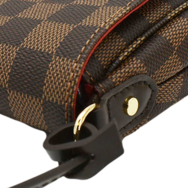LOUIS VUITTON Favorite PM Damier Ebene Crossbody Bag Brown