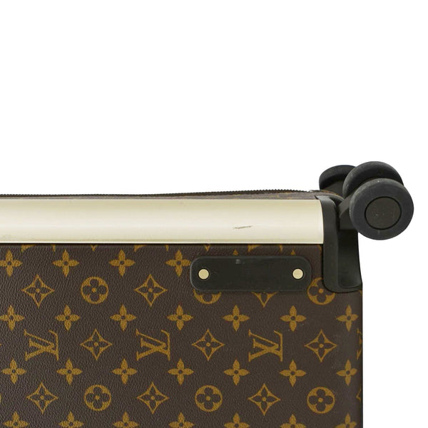 LOUIS VUITTON Horizon 55 Monogram Canvas Travel Bag Coquelicot Red