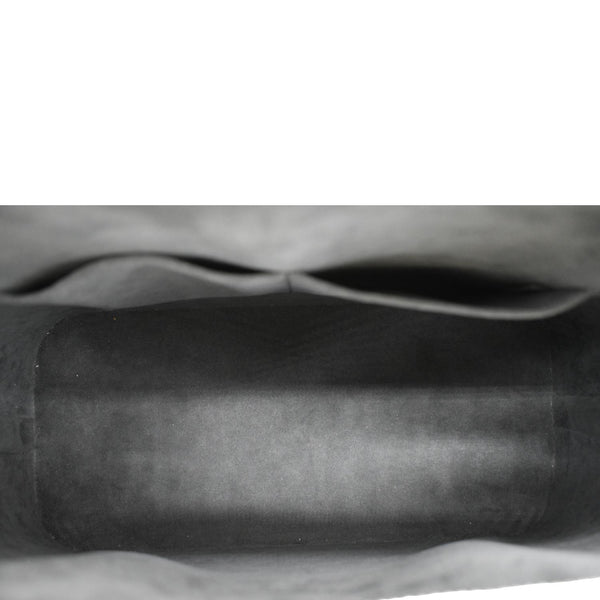 LOUIS VUITTON Alma GM Epi Leather Satchel Bag Black