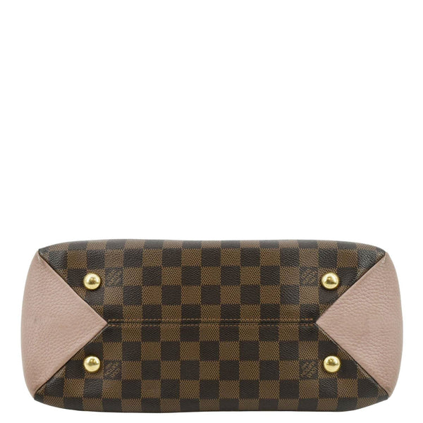 LOUIS VUITTON Brittany Damier Ebene Shoulder Bag Rose Ballerine