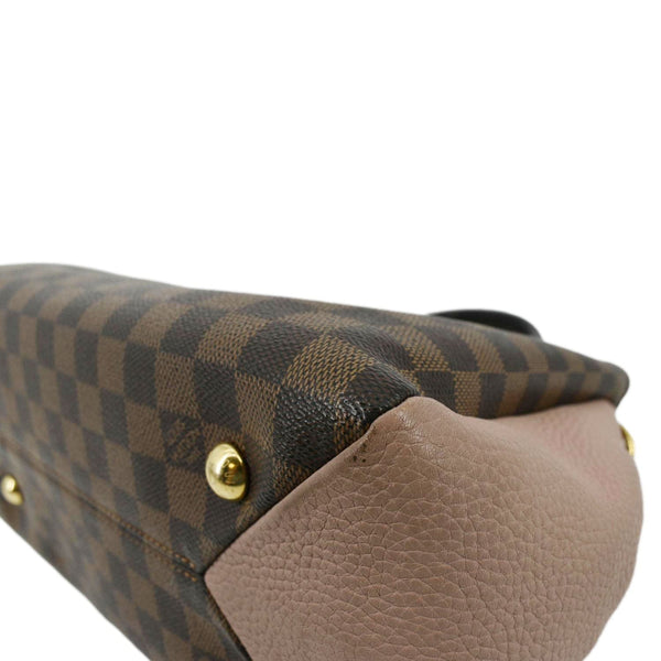 LOUIS VUITTON Brittany Damier Ebene Shoulder Bag Rose Ballerine