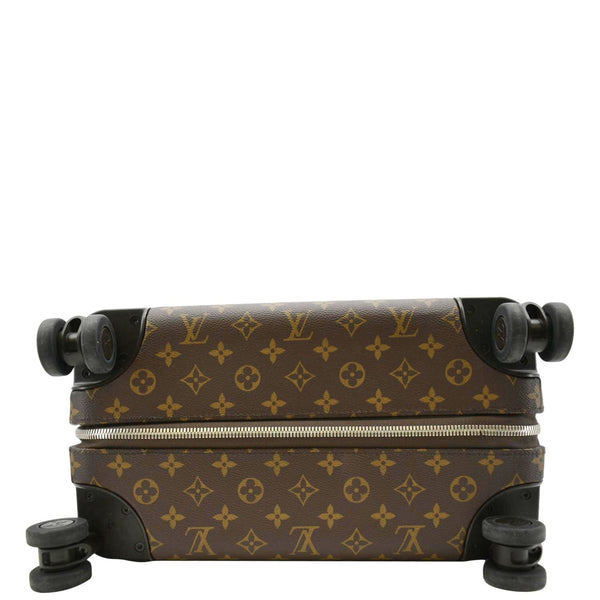 LOUIS VUITTON Horizon 55 Monogram Canvas Travel Bag Coquelicot Red