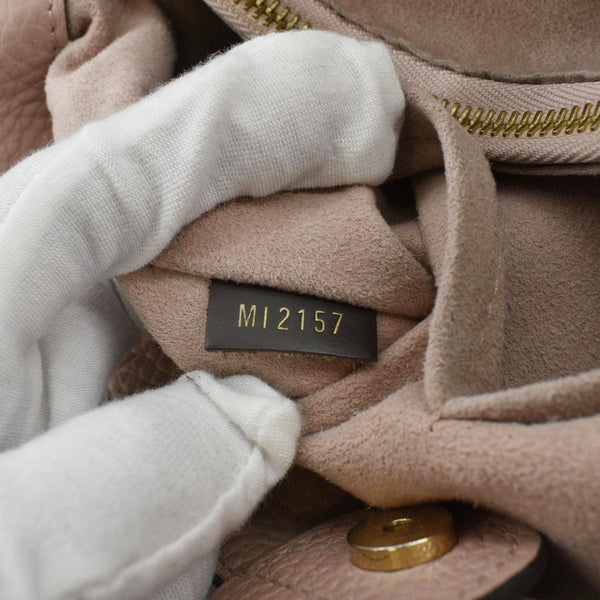 LOUIS VUITTON Brittany Damier Ebene Shoulder Bag Rose Ballerine