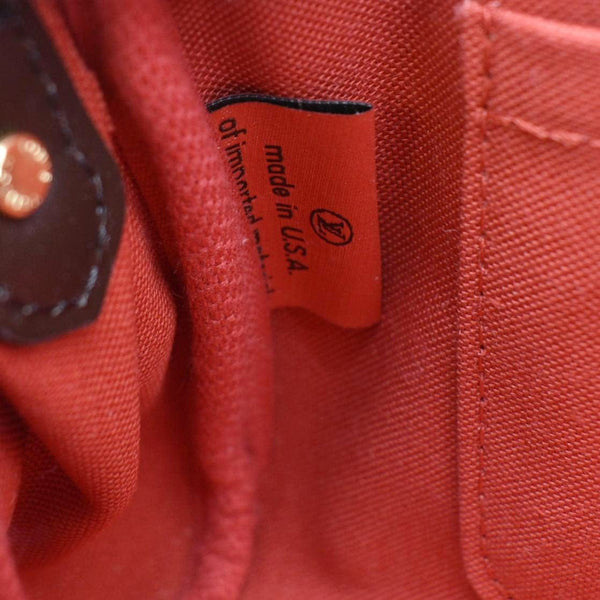 LOUIS VUITTON Favorite PM Damier Ebene Crossbody Bag Brown