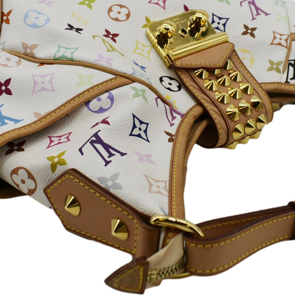 LOUIS VUITTON Chrissie Monogram Multicolor Canvas corner look