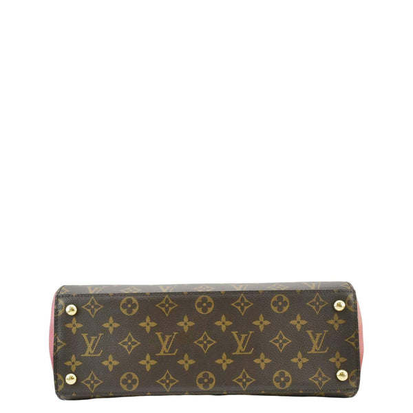 LOUIS VUITTON Florine Monogram Canvas Shoulder Bag Red
