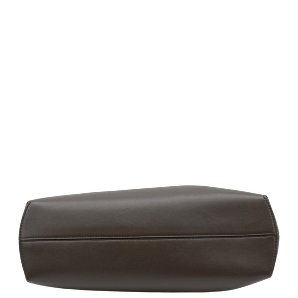 FENDI First Medium Leather Shoulder Bag Dark Brown