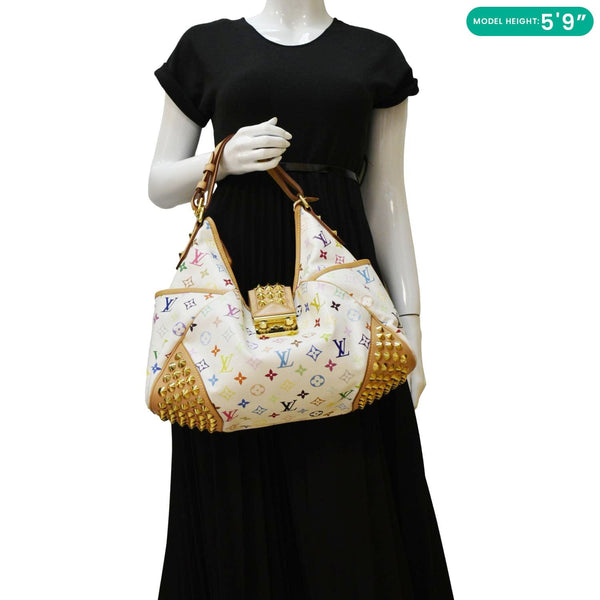 LOUIS VUITTON Chrissie Monogram Multicolor Canvas front side