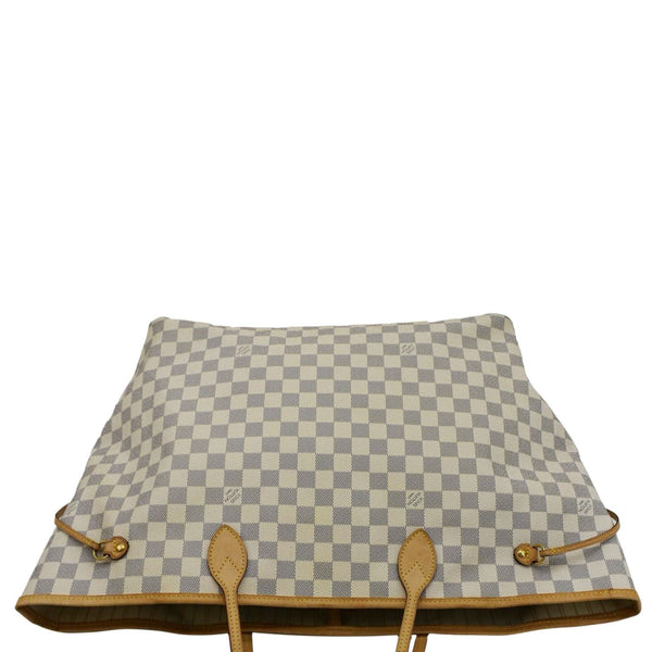 LOUIS VUITTON Neverfull GM Damier Azur upper look