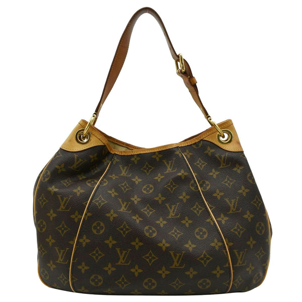 LOUIS VUITTON Galliera PM Monogram Canvas Shoulder Bag Brown