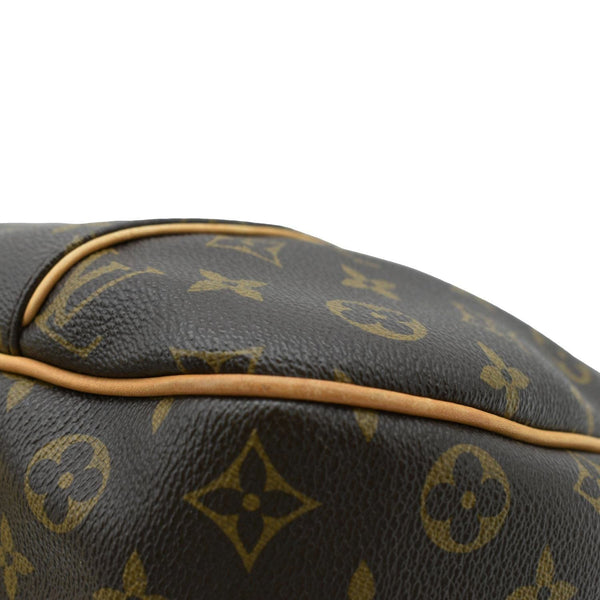 LOUIS VUITTON Galliera PM Monogram Canvas Shoulder Bag Brown