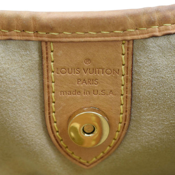 LOUIS VUITTON Galliera PM Monogram Canvas Shoulder Bag Brown