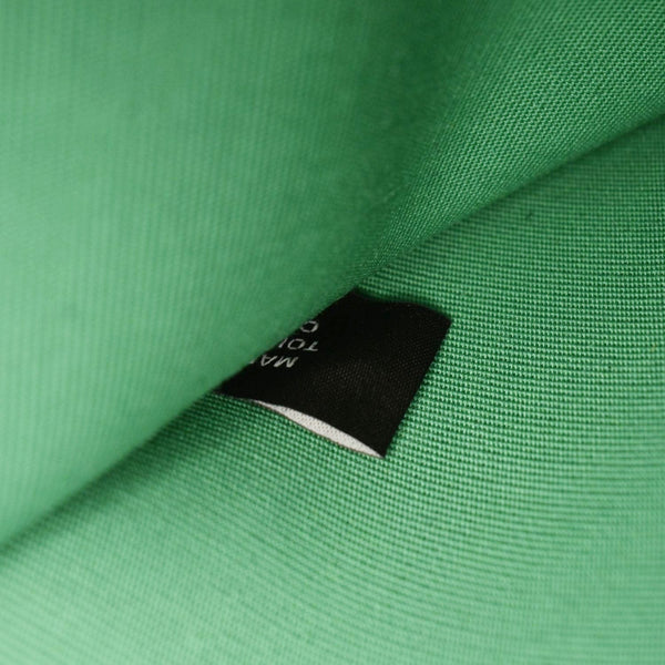 HERMES Herbag Zip 31 Toile Canvas Tote Shoulder Bag Green