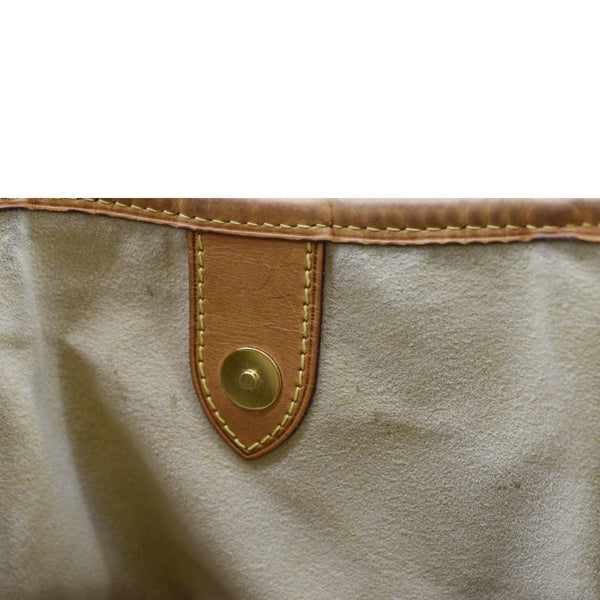 LOUIS VUITTON Galliera PM Monogram Canvas Shoulder Bag Brown