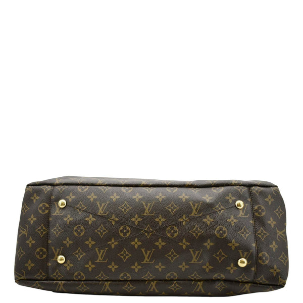 LOUIS VUITTON Artsy GM Monogram Canvas Hobo Bag Brown