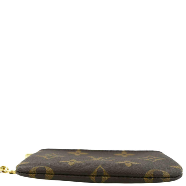 LOUIS VUITTON Key Coin Pouch Monogram Canvas Brown