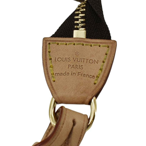 LOUIS VUITTON Pochette Accessories NM Monogram Canvas Pouch Bag Brown